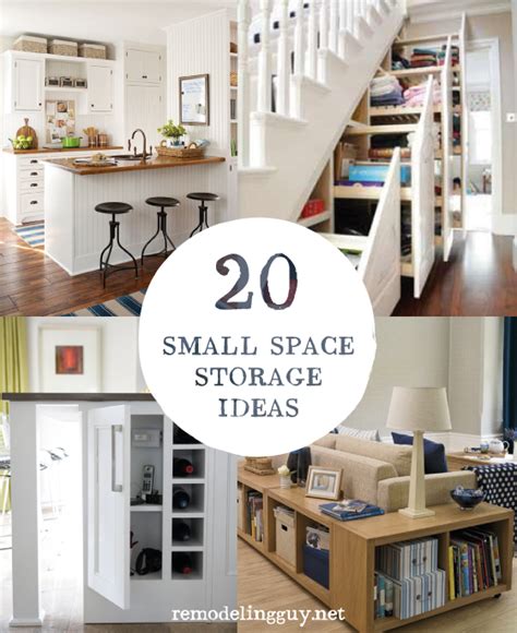 20 Small Space Storage Ideas