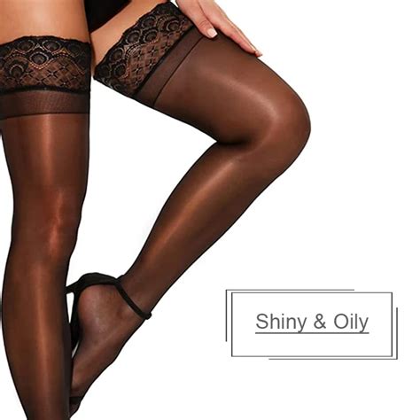 Wholesale Luxury Lace Sexy Women Girls Nylon Silk Stockings Anti