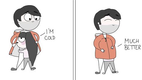 11 comics that capture cute quirky moments all couples can relate to huffpost life