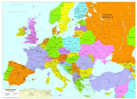 Cartina Politica Europa Muta Europa Mappa Gratuita Mappa Muta