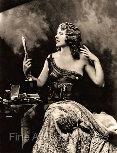 Alfred Cheney Johnston Photo Ziegfeld Girl With Mirror 1920 30s Etsy
