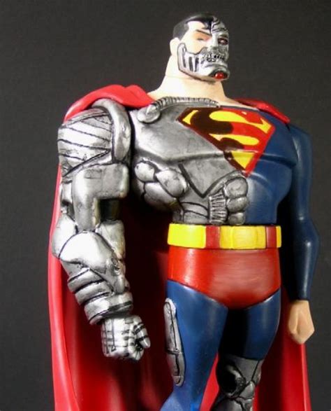 Cyborg Superman Jlu Justice League Unlimited Custom Action Figure