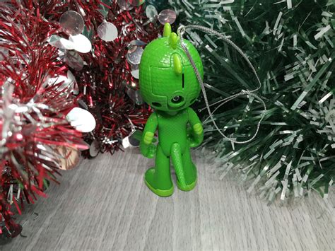 Gekko From Pj Masks Christmas Tree Ornament Christmas Etsy