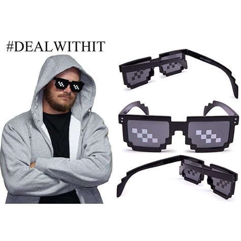 Deal With It Deal With It Glasses Thug Life Mlg Shades Casual