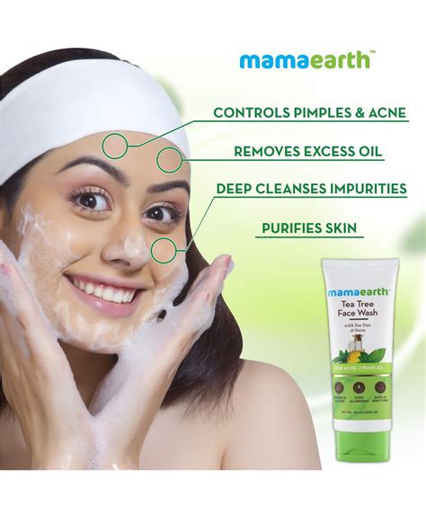 Buy Mamaearth Tea Tree Face Wash For Acne Pimples Online From