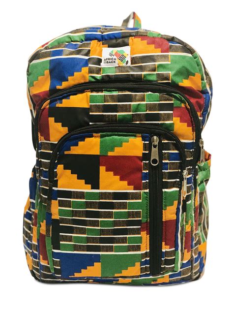 African Print Backpacks Fair Trade African Print Printed Bags