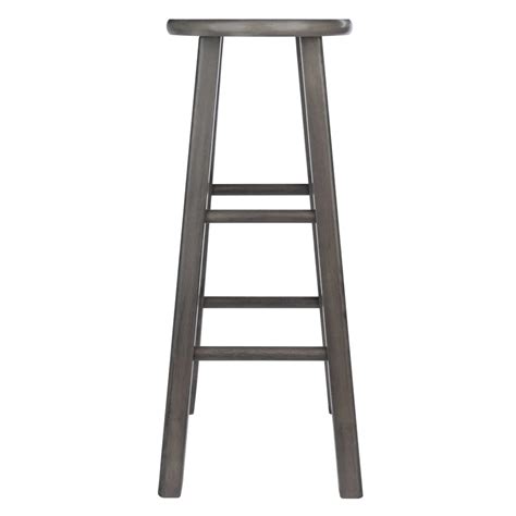 Ivy Square Leg Bar Stool Rustic Oyster Gray Our Bar Stools