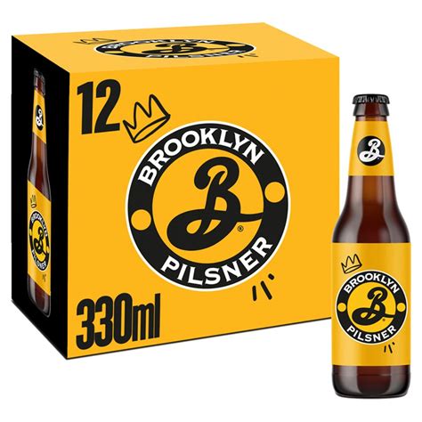 Brooklyn Pilsner Lager Beer 12 X 330ml Bottle Best One