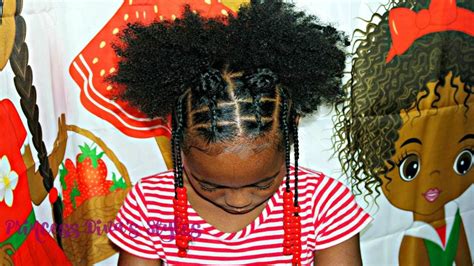 Simple After Wash Little Girls Hairstyle Childrens