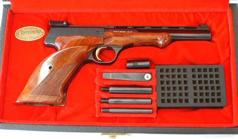 Browning Medalist Left Hand Lr Caliber Target Pistol With Special