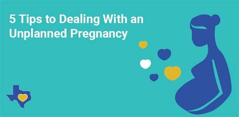 5 Tips To Dealing With An Unplanned Pregnancy