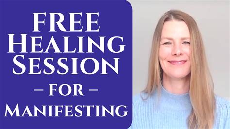 Free Healing Session For Manifesting Youtube