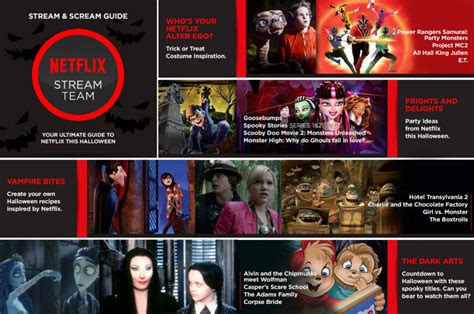 Netflix Halloween Stream And Scream Guide