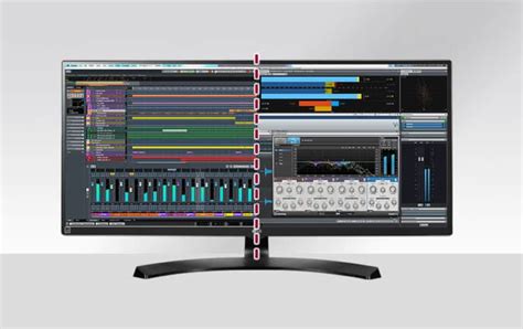 Monitorständer monitorerhöhung schreibtischaufsatz computer bildschirm storag. LG 34UC88-B: Der perfekte Bildschirm für Musiker? - delamar