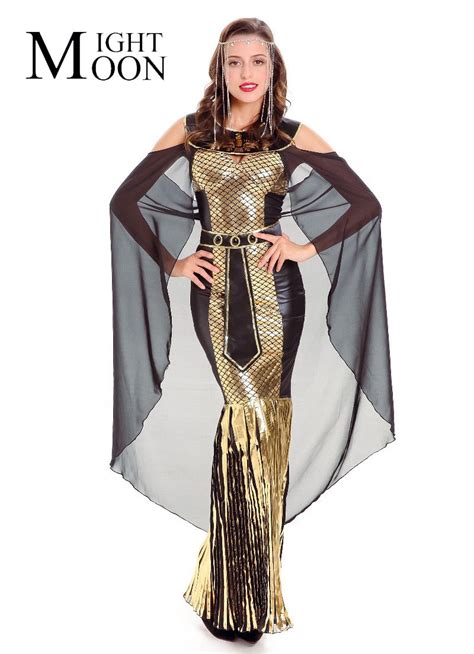 Moonight Ladies Fancy Dress Cleopatra Egypt Women Costume Egyptian