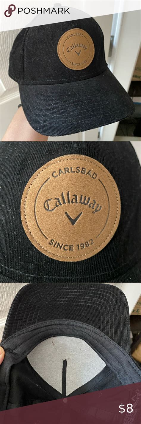 Callaway Carlsbad Corduroy Black Snap Back Hat Cap In 2022 Snap Backs