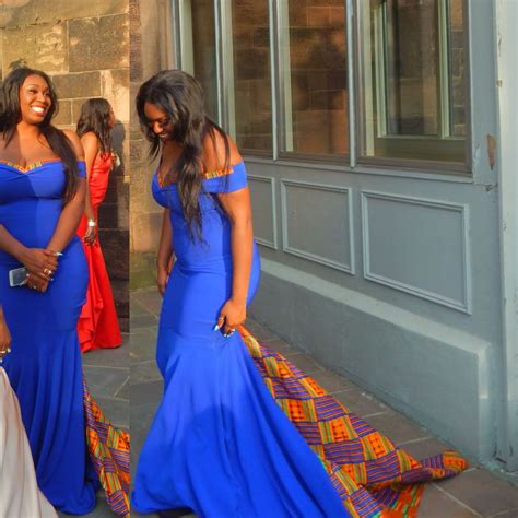 Ghanaian Kente Prom Dress Fashion Prom Dresses Formal Dresses