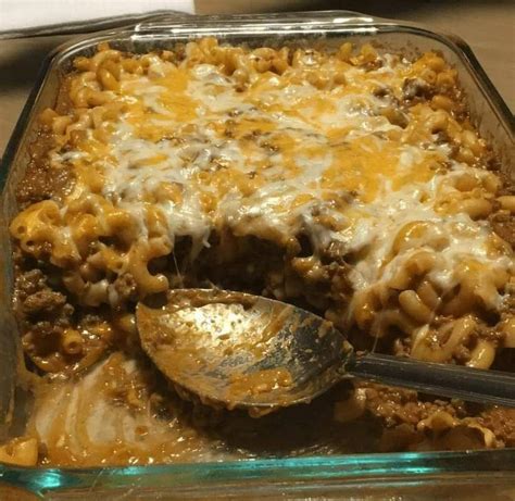 4 Ingredient Hamburger Casserole Quick And Easy Best Recipes