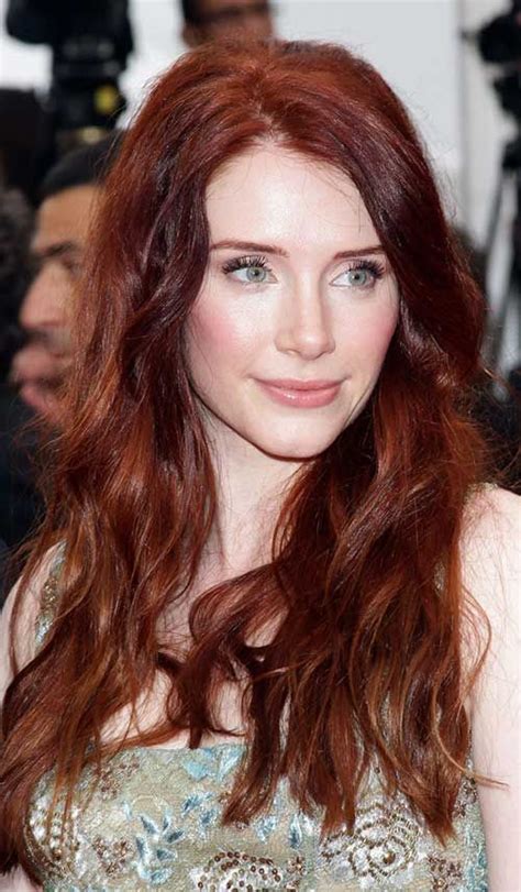 Auburn hair color is a variation of red hair color but is more brownish in shade. 40+ Auburn Hair Color - Long Hairstyles 2015 | Dark auburn ...