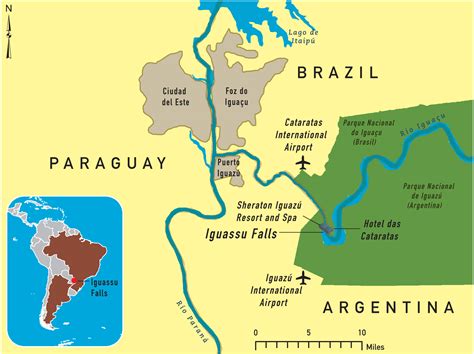 Iguazu Falls Map Tutorials