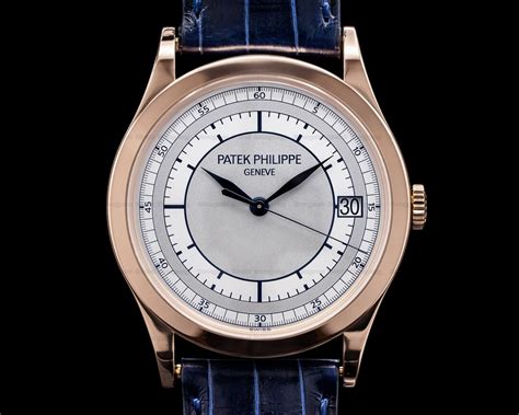 Patek Philippe 5296r 001 Calatrava 5296r 18k Rose Gold Sector Dial