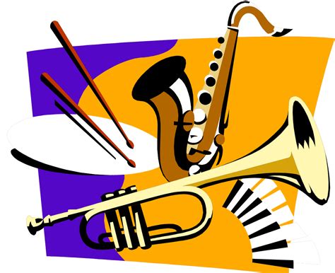 Jazz Instruments Clipart Large Size Png Image Pikpng