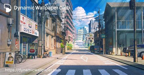 Anime Street Dynamic Wallpaper Club