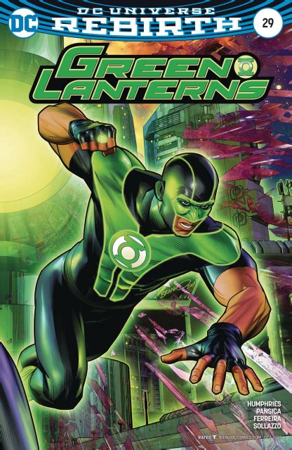 Green Lanterns 29 Variant Cover Fresh Comics