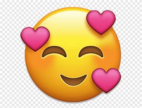 Free Download Emoji Heart Love Sticker Smiley Emoticon Face