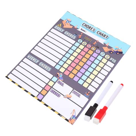 Buy Stobok Magnetic Chore Chart Child Behavior Reward Checklist Chart