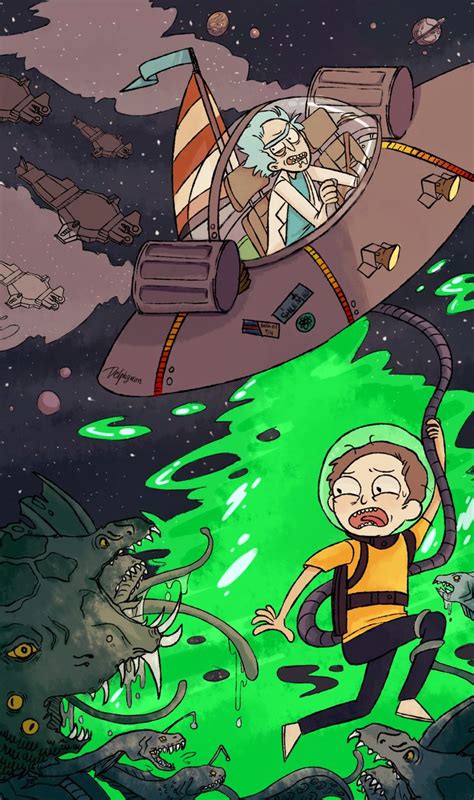 Stoner Wallpaper Rick And Morty Stoned Rick And Morty Phone