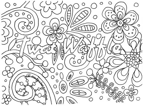 Be f*cking awesome and color: Twat Waffle Coloring Page by JenniferLexWojnar on Etsy