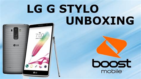 Lg G Stylo Unboxing Boost Mobile Hd Youtube