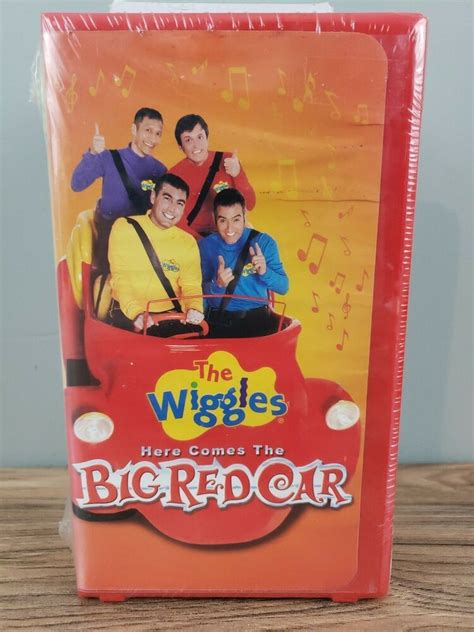 The Wiggles Here Comes The Big Red Car Vhs Video Tape Hit