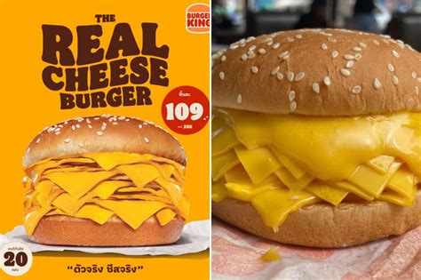 burger king thailand shocks fans with new cheeseburger outrageous