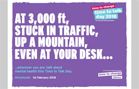 Time To Talk Day Time To Change Wales Graphic Design Blue Stag