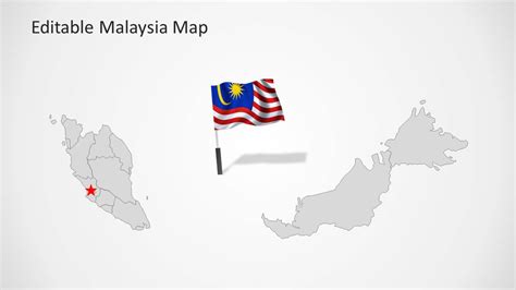 Malaysia Map Template For Powerpoint Slidemodel