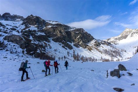 Winter Adventure In The Alps Trekking Alps