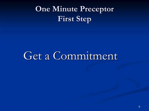 Ppt The One Minute Preceptor Powerpoint Presentation Free Download