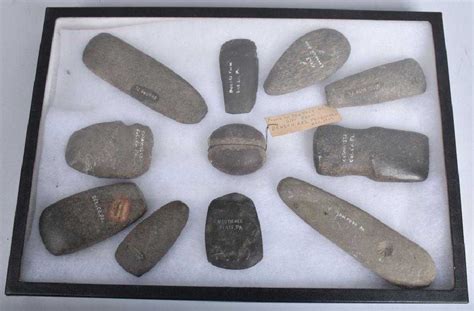 Native American Grooved Axes And Celts Pa Ohio