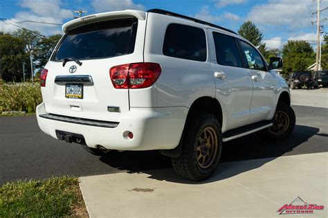 2017 Toyota Sequoia White Offroad Build Mount Zion Offroad