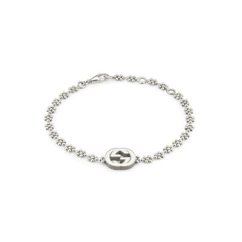 Bracciale Gucci Dettaglio Gg In Argento