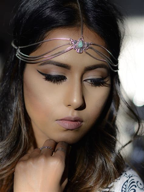 COACHELLA INSPIRED MAKEUP!! - Indian Bridal Makeup Boston