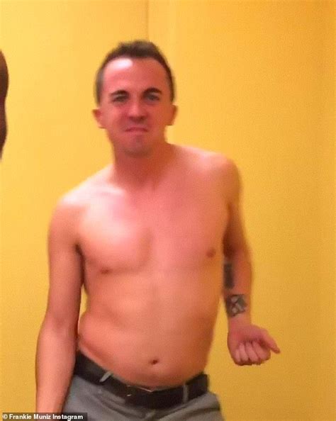 Frankie Muniz Shows Off His Shirtless Dance Moves With Dwts Pro Keo