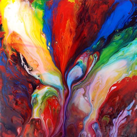 Abstract Fluid Paintings By Mark Chadwick Hangaroundtheweb