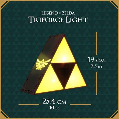 The Legend Of Zelda Triforce Night Light Media Chomp