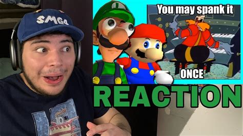 Smg4 Mario Reacts To Nintendo Memes 7 Ft Luigi Reaction “brothers