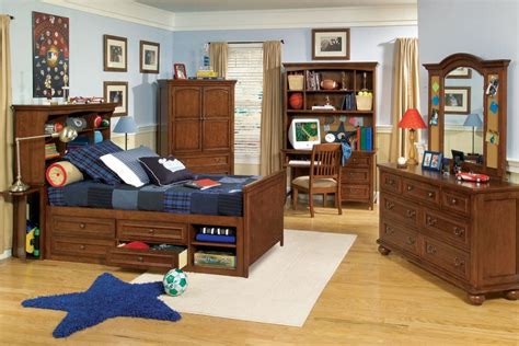 My boy's bedroom makeover was an investment of time (about eight weekends) and a little bit of money for some new furniture that would go with him when he. Boys Bedroom Sets with Desk | Toddler bedroom furniture ...