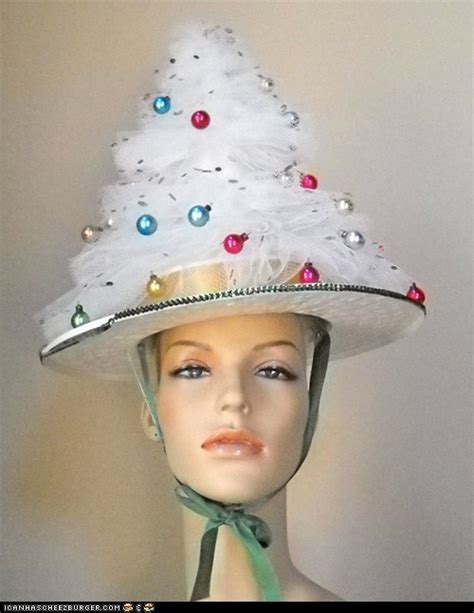 Party Hat Check Christmas Tree Hat Christmas Costumes Handmade