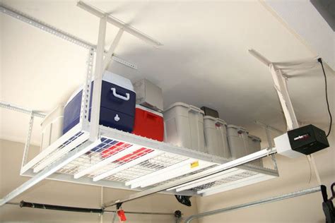 Installation Saferacks Overhead Garage Storage House Garage